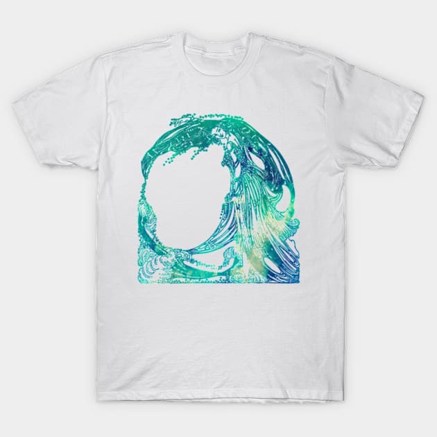 Bird Dancer In Water T-Shirt by SaintReclusia